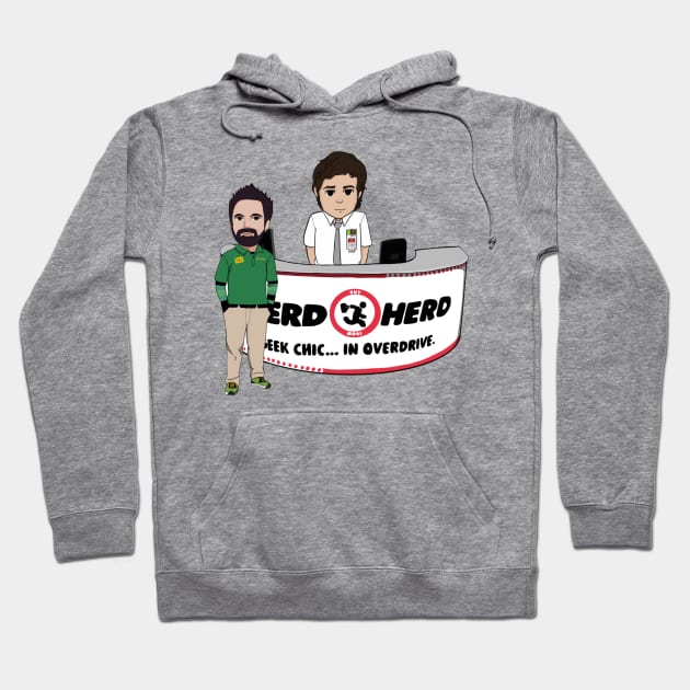 Nerd Herd Desk Hoodie by CraftyNinja